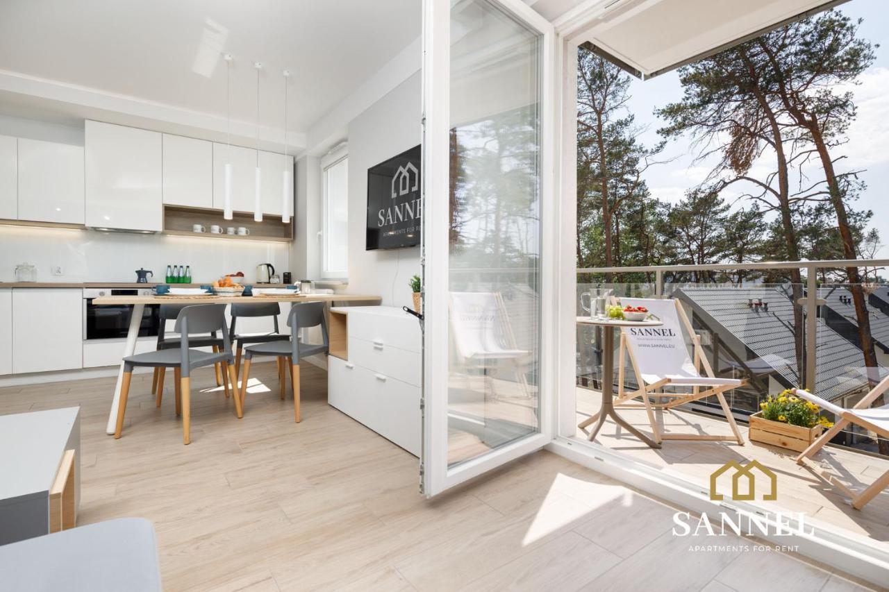 Apartament Sea Tide- Lesne Tarasy Dziwnowek-Sannel Apartments For Rent Екстер'єр фото
