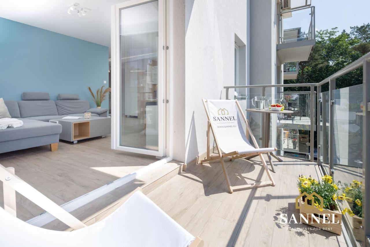 Apartament Sea Tide- Lesne Tarasy Dziwnowek-Sannel Apartments For Rent Екстер'єр фото